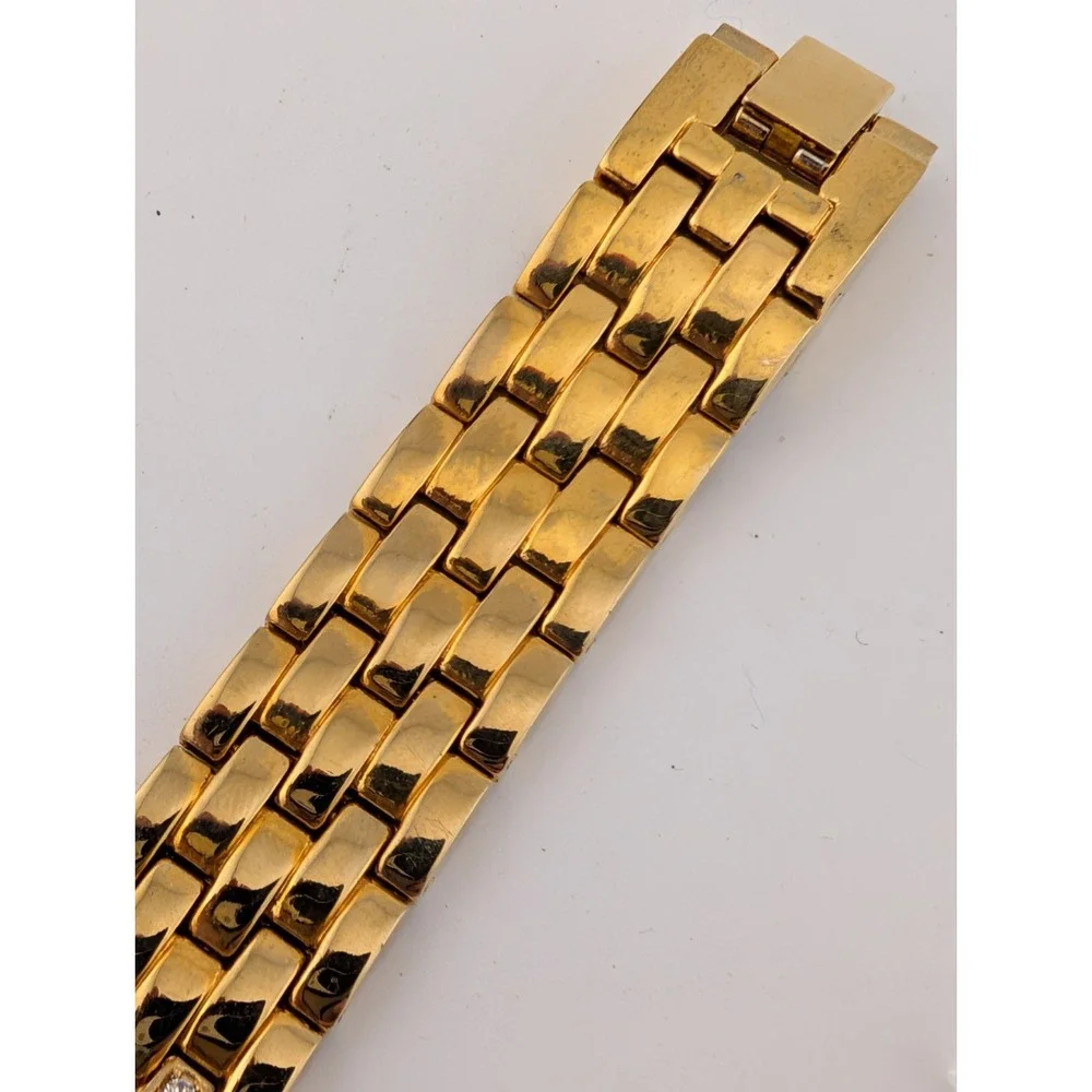 Avon Bling Pave Swarovski Crystals Watch Women 34mm‎ Case 7.5